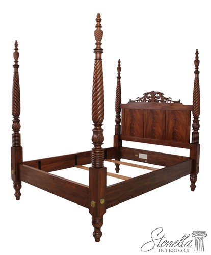 72748: STICKLEY Queen Size Antiquities St Croix Poster Bed
