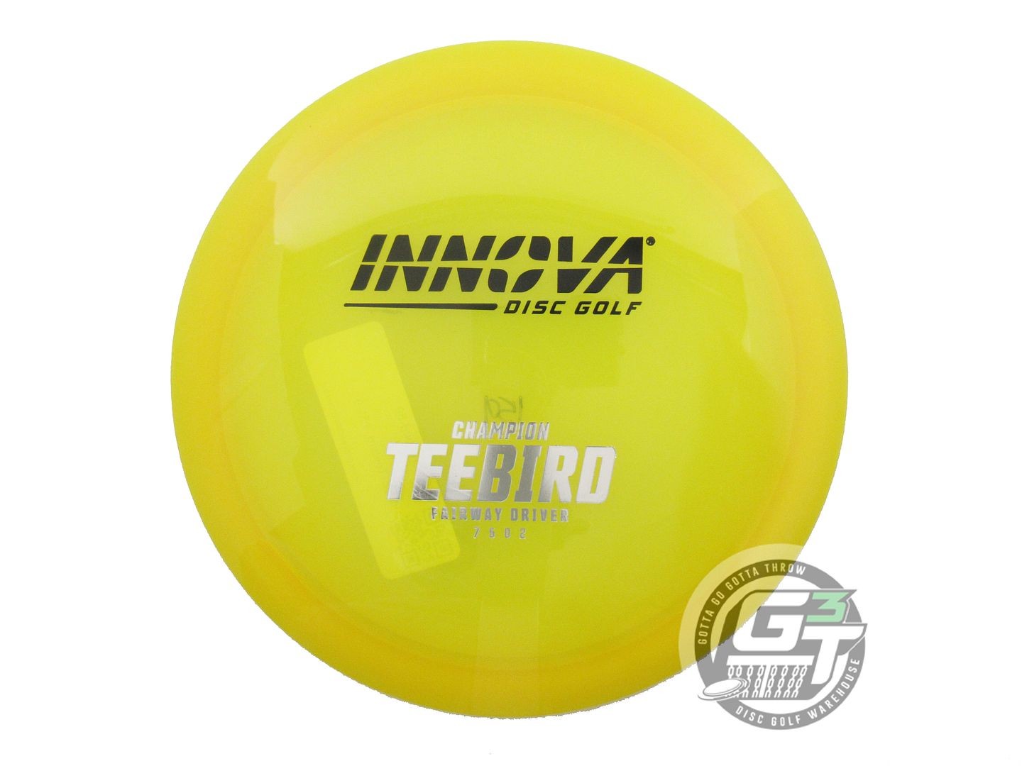 NEW Innova Champion Teebird 159g Marigold Black & Silver Foil Driver Golf Disc