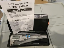 Digital Vernier Caliper 6" 150mm stainless steel LCD electronic Micrometese