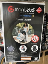 NEW  Monbebe Bizou Travel System Infant  Toddler Unisex Stroller  Car Seat