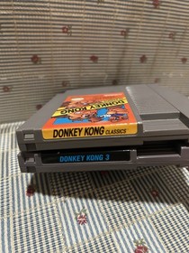 Nintendo NES Donkey Kong Classics Donkey Kong 3 Lot
