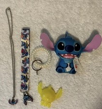 Lilo And Stitch Necklace Keychain Lot