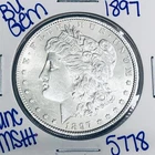 1897 BU UNCIRCULATED MORGAN SILVER DOLLAR AUTHENTIC U.S. MINT FREE SHIPPING 5778