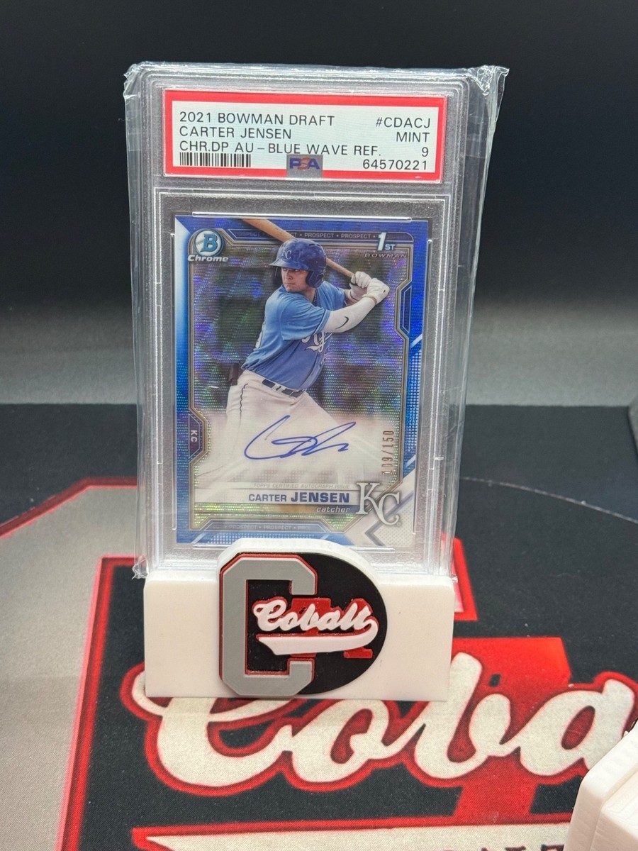 2021 Bowman Draft - Chrome Draft Pick Autographs Carter Jensen