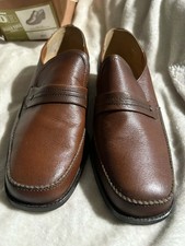 DB Fine Footwear Extra Wide Vintage Men's Leather Shoes Size UK 9