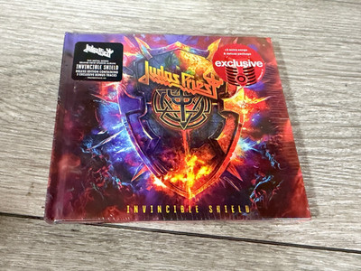 Judas Priest Invincible Shield (CD) Deluxe  Album New/Sealed