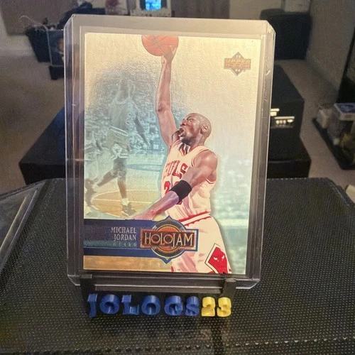 Michael Jordan 1993-94 Upper Deck Holojam #H4 Chicago Bulls Insert Card