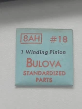 NOS Vintage Bulova Winding Pinion #18 (See dropdown for Part #'s)