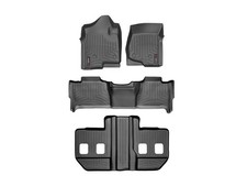 Weathertech Floorliner For 2007-2010 Chevrolet Suburban - Full Set Black