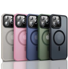 For iPhone 17 16 15 14 13 12 Pro Max Air Frost Case Mag Safe Shockproof Cover Ne