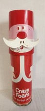 Rare Vtg 1960s Crazy Foam Can with Santa Face...