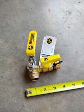 Lead-Free, 1/2" Sweat Webstone Pro-Pal Ball Drain/Purge Valve # H-50612W