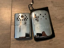 Lot of 2 Metal Hand Warmers 1 Jon-E 1 Zippo Untested