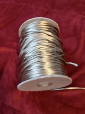 VINTAGE DARK GOLD SATIN MACRAME/CRAFT CORD SPOOL 150 YDS. 3MM RATTAIL