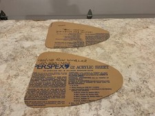 1946 Cessna 140 120 Rear Cabin Windows Clear 0412145