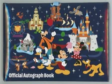 Disneyland Resort Mickey And Friends Two Parks Icons Official Autograph Book