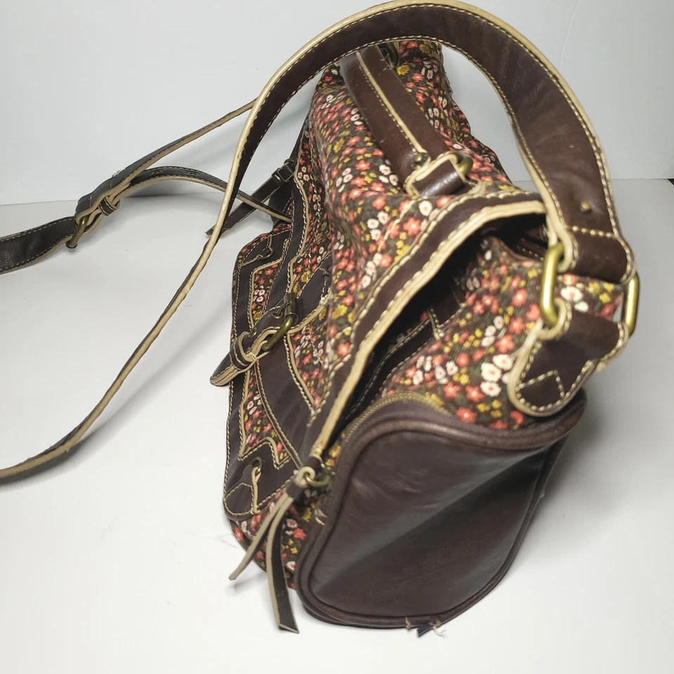 Женская винтажная сумочка через плечо Nine West коллекция America цветочный вельвет богемное дерево - Изображение 4 из 4