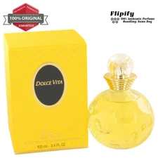 DOLCE VITA Perfume 3.3 3.4 oz 1.7 oz EDT Spray for WOMEN by Christian Dior 100ML