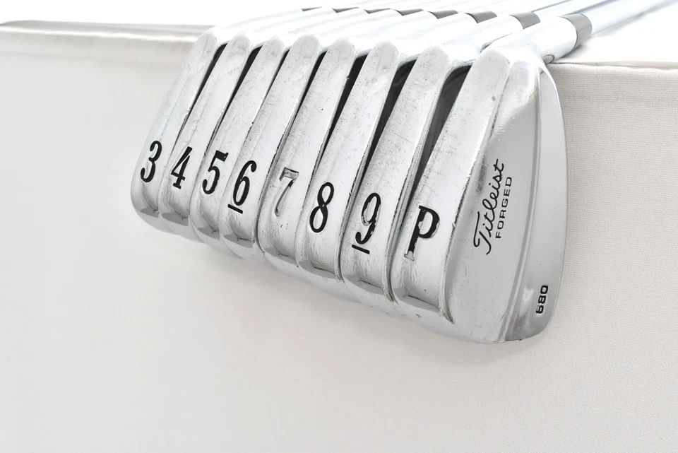8pcs Titleist 680 Forged Iron Set 3-4-5-6-7-8-9-P PW RH Project X 6.0 Golf Club - Image 2 of 4