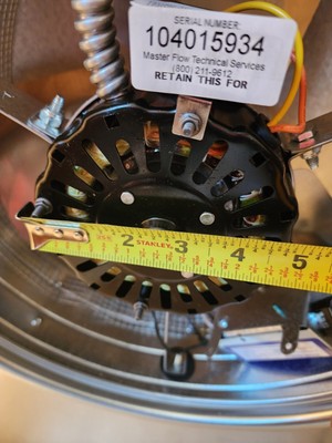 Masterflow 1500 CFM Black Power Roof Mount Attic Fan | eBay