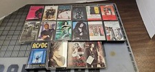 Lot Of 14 Rock Soul Pop Easy Listening Cassette AC/DC Rod Stewart Cher Hammer Ga