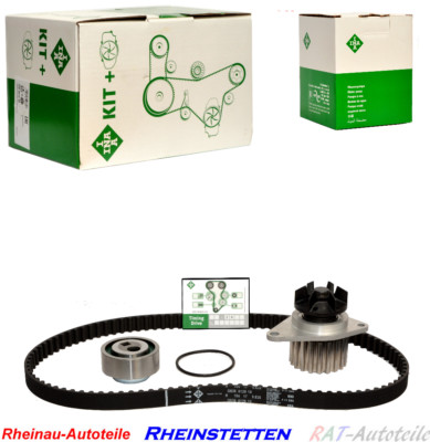 Zahnriemensatz Wasserpumpe Original INA Citroen Berlingo Saxo AX Peugeot 206 306