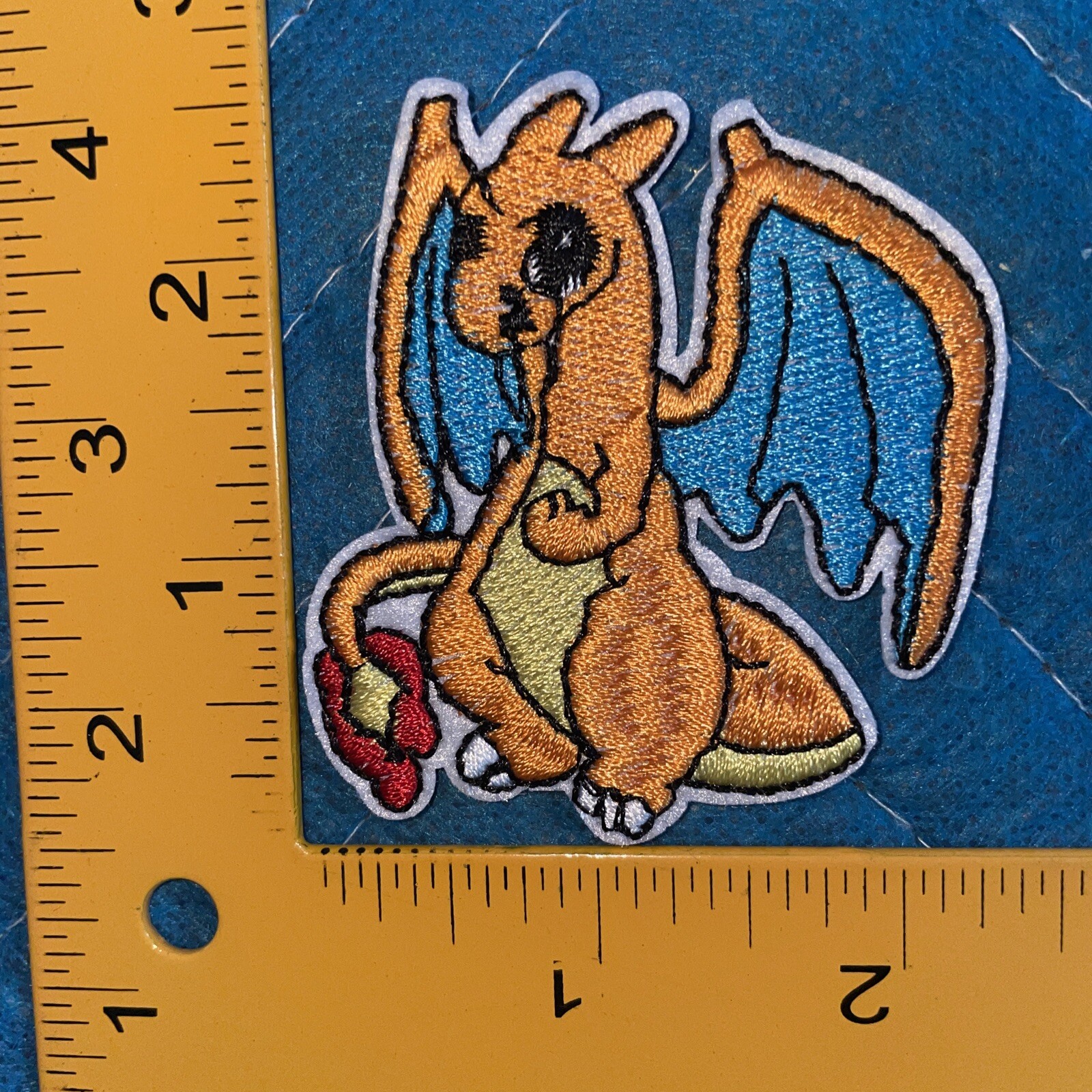 Charizard Patch Pokemon Iron On Embroidered Pocket Monster | eBay