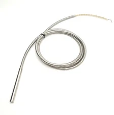 Watlow G3A39 Firerod Heater Cartridge Ø3/8" x 3", 240V 200W, 5Ft Armored Lead