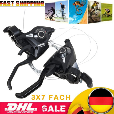 2er fahrrad schalthebel altus mtb für shimano 3x7-fach 21-gang schaltung v-brake