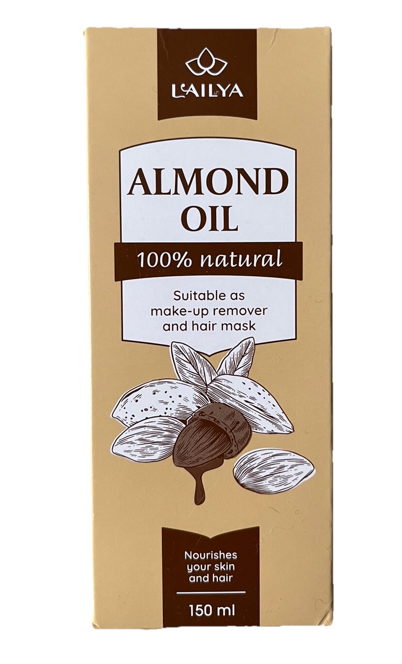 100% Natural Almond Oil Mandelöl für Haut und Haar 150ml Massageöl