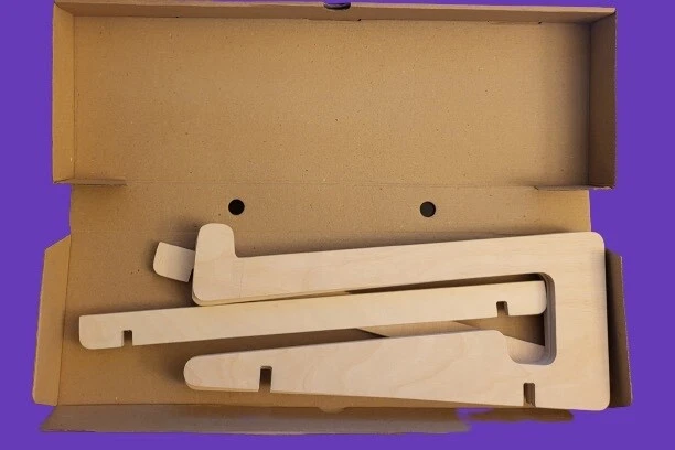 Soporte de madera para portátil de 13-17 pulgadas Foto 2 de 2