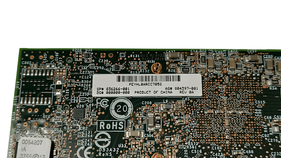 HPE E208i-p SR Gen 10 12G SAS Raid Card 804397-001 Full Height No Cable - Image 4 of 4