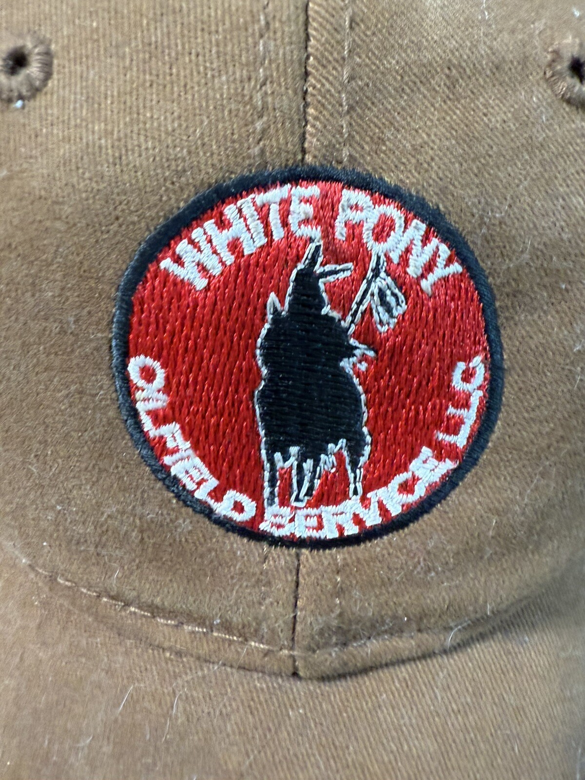 Cappello berretto White Pony Oilfield Services LLC Dri Duck Killdeer North Dakota