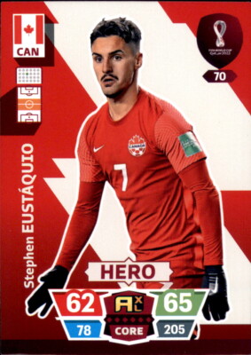 Adrenalyn XL WM 2022 Qatar Trading Card Nr 70 - Stephen Eustaquio - Hero
