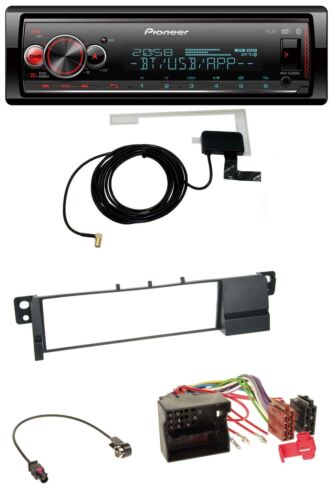 Autoradio Pioneer Bluetooth DAB USB MP3 per BMW Serie 3 E46 (Quadlock) - Foto 1 di 9