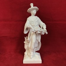 KPM Berlin Figur Malabar 23 cm weiss (mit Fehler)