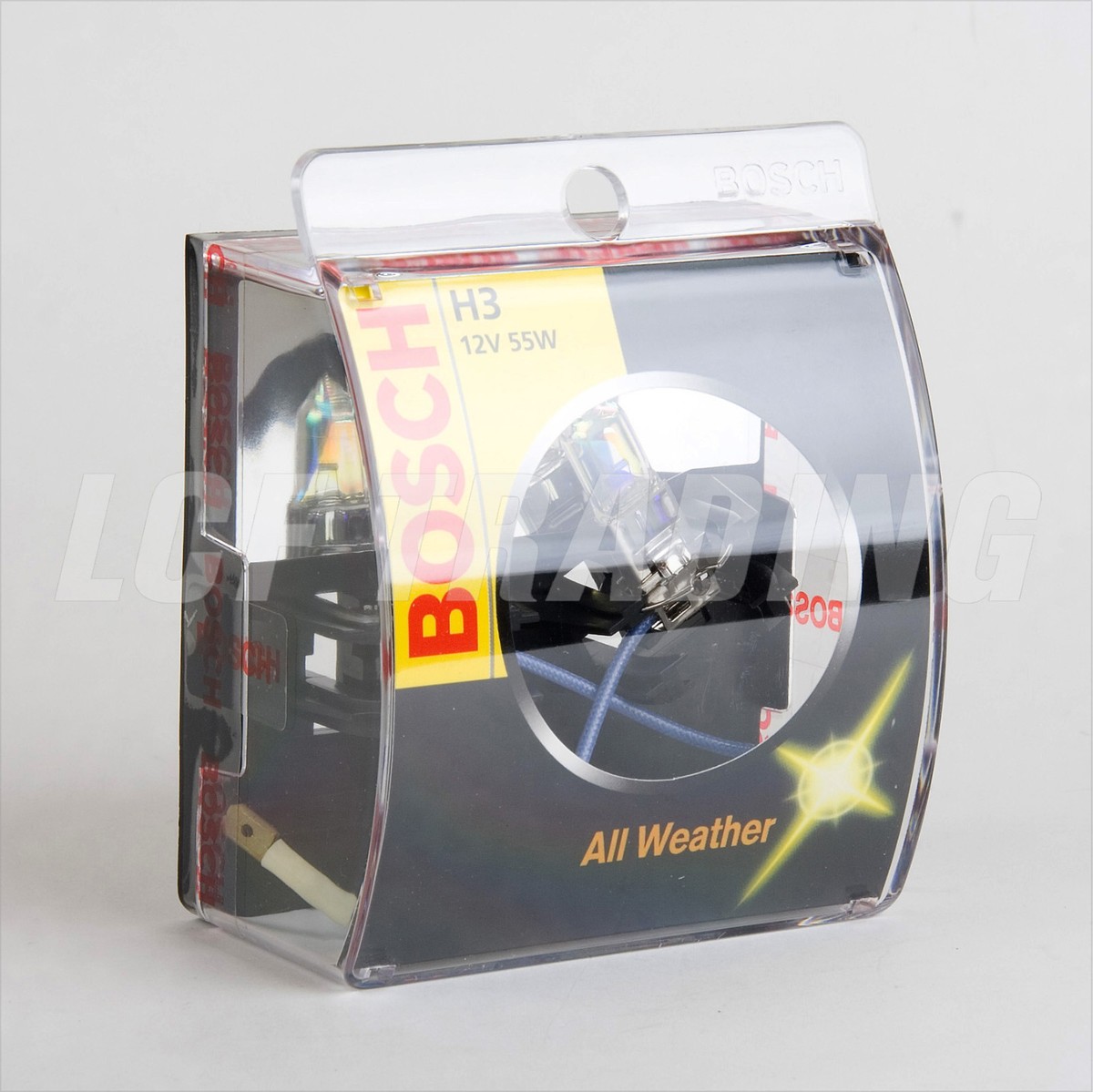 BOSCH H3 ALL WEATHER 2900K HALOGEN BULB — 12V 55W (2PC) | eBay