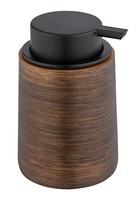 Wenko Seifenspender Palena Bronze NachfüLlbar Badezimmer Design Polyresin