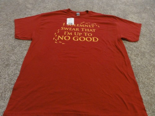 Harry Potter T-Shirt Donna 'I Solemnly Swear' - Nera, Larga, 100% Cotone, Ufficiale EMP