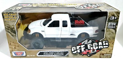 MOTORMAX 🚙 2001 FORD F-150 XLT FLARESIDE SUPERCAB 1:24 Scale