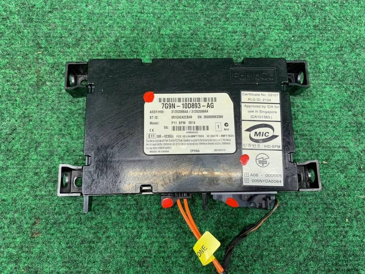 🛑 09-15 Jaguar XF X250 Bluetooth Telephone Interface Module 7G9N  