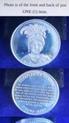 Native American Indian Chief Cornplanter Seneca 1 Oz 925 Sterling Silver Round
