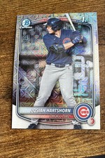 2025 Bowman Draft - Chrome Josiah Hartshorn #BDC-21 Mojo Refractor (RC)