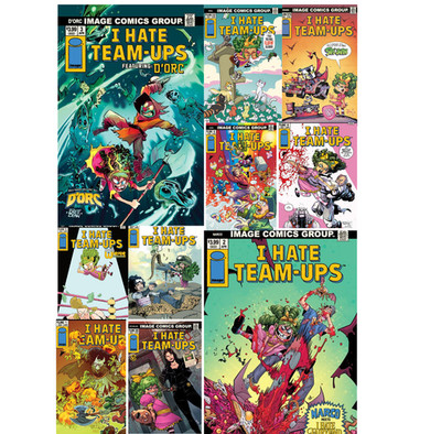 I HATE TEAM-UPS *COVER SELECT* 20+ COVERS TO CHOOSE FROM PRESALE 5/6/26
