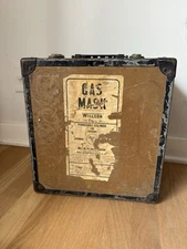 Vintage Willson Gas Mask & Case