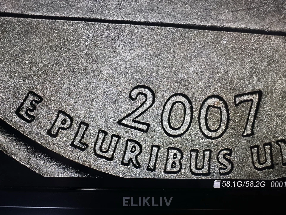 2007 P Utah State Quarter Clean One With Die Chips Cracks And Doubling $$$$ - Image 4 of 4