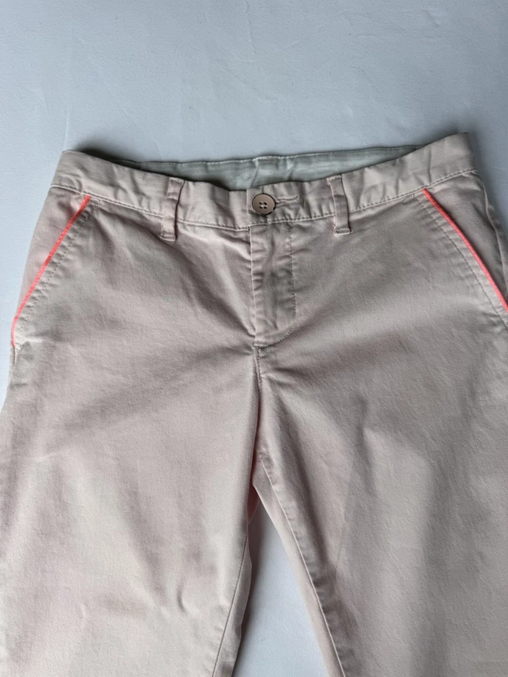 Gap Kids Capri для девочек Chino с регулируемой талией размер 12 персиковый - Изображение 3 из 4