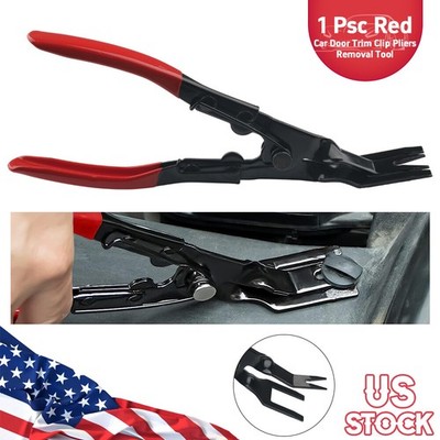 Car Trim Clip Removal Pliers Headlight Repair Door Panel Retainer Remover Tool