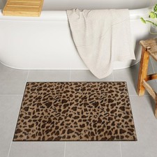 Bath Rugs Leopard Print Bath Mats For Bathroom Cheetah Fluffy Rug 16x30 Inch Bath Rugs Leopard Print Bath Mats For Bathroom Cheetah Fluffy Rug 16x30 Inch