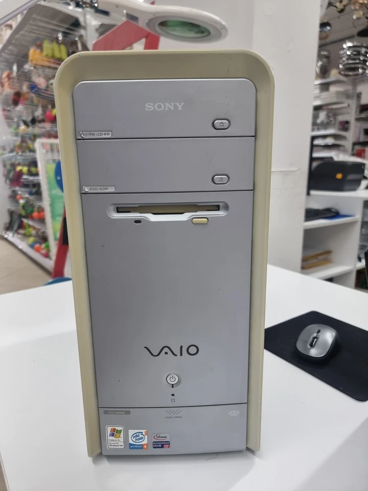 Sony Vaio PCV-RS502 Desktop Retro Pentium 4 3.0GHz 3,25GB DDR1 ATI Radeon - Immagine 2 di 4